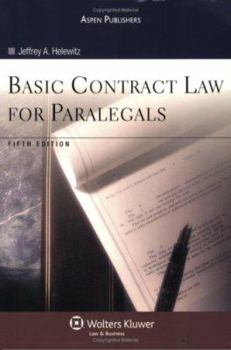 Paperback Basic Contract Law for Paralegals, Fifth Edition Book