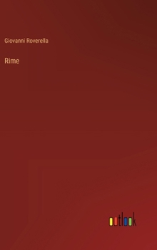 Hardcover Rime [Italian] Book