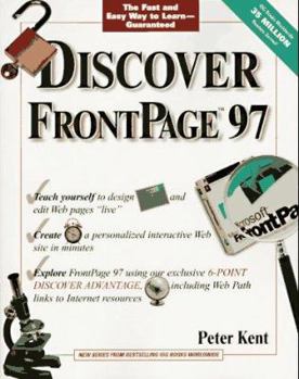 Paperback Discover FrontPage 97 Book