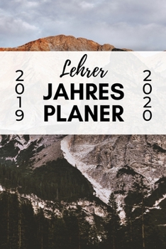 Paperback Lehrer Jahres Planer 2019 2020: A5 Lehrerplaner KARIERT Geschenkidee für Lehrer - Abschiedsgeschenk Grundschule - Klassengeschenk - Dankeschön - Gesch [German] Book