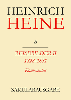 Hardcover Reisebilder II. 1828-1831. Kommentar [German] Book