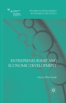 Paperback Entrepreneurship and Economic Development Book