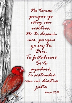 Paperback Isaías 41: 10: Pájaro Rojo [Spanish] Book