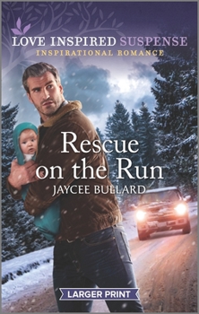 Mass Market Paperback Rescue on the Run: An Uplifting Romantic Suspense [Large Print] Book