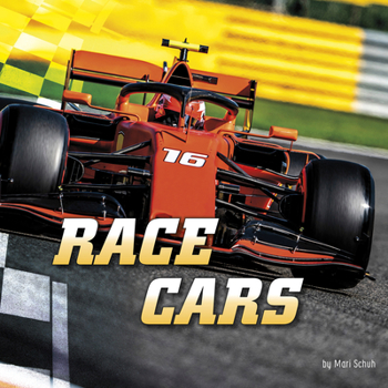 Hardcover Race Cars Book