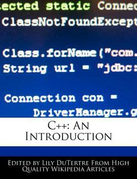 C++: An Introduction