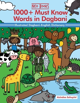 Paperback 1000+ Must Know words in Dagbani Book