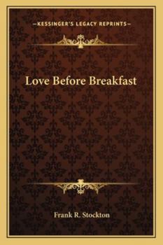 Paperback Love Before Breakfast Book