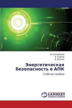 Paperback Energeticheskaya Bezopasnost' V Apk [Russian] Book