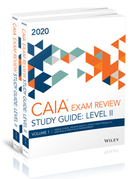 Paperback Wiley Study Guide for March 2020 Level LL Caia Exam: Complete Set Book