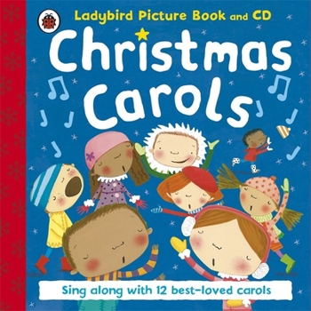 Paperback Ladybird Christmas Carols Book and Cd Book