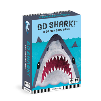 Board Game Go Shark! Card Game Book