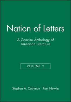 Nation of Letters: A Concise History of American Literature