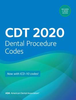 Spiral-bound Cdt 2020: Dental Procedure Codes Book