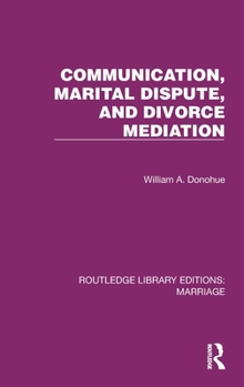 Hardcover Communication, Marital Dispute, and Divorce Mediation Book
