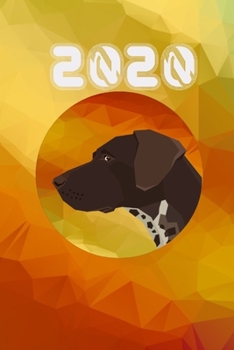 Paperback 2020: German Shorthaired Pointer Daily Planner Diary Book