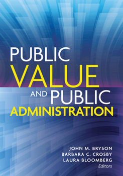 Paperback Public Value and Public Administration Book