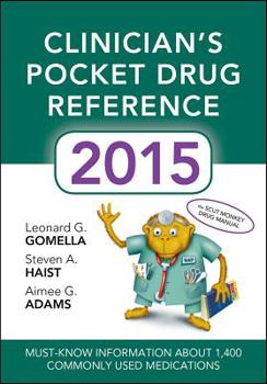 Paperback Clinicians Pocket Drug Reference 2015 Book