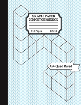 Paperback Graph paper composition notebook: Grid Paper Composition Notebook with beautiful colored cover pages-(KIDS, GIRLS, BOYS, STUDENT)- Quad Ruled(4x4) 110 Book