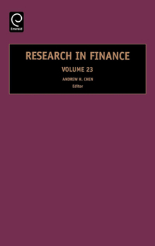 Hardcover Research in Finance Book
