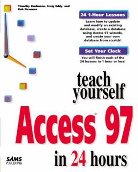 Paperback Teach Yourself Access 97 in 24 Hours Book