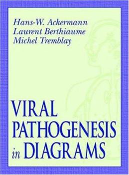 Paperback Viral Pathogenesis in Diagrams Book