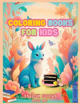 Paperback Coloring Book For Kids English Edition: Children's coloring book [Spanish] Book