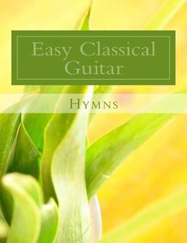 Paperback Easy Classical Guitar Hymns Book
