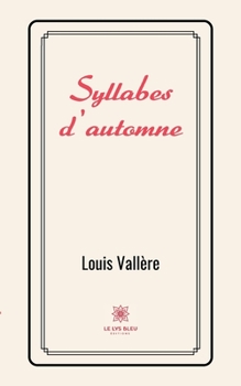 Paperback Syllabes d'automne [French] Book