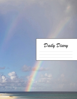 Daily Diary: Blank 2020 Journal Entry Writing Paper for Each Day of the Year | Rainbow | January 20 - December 20 | 366 Dated Pages | A Notebook to ... Your Life, Set Goals & Get Things Done