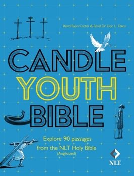 Hardcover Candle Youth Bible: Explore 90 Passages from the NLT Holy Bible (Anglicized) Book