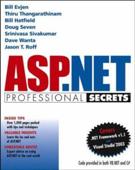 Paperback ASP.Net Professional Secrets Book