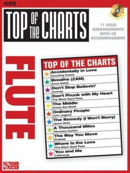 Paperback Top of the Charts: Flute Book