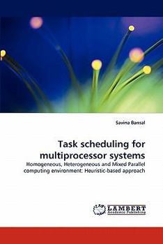 Paperback Task Scheduling for Multiprocessor Systems Book