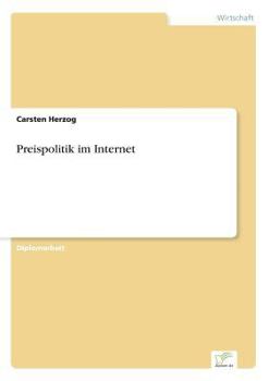 Paperback Preispolitik im Internet [German] Book