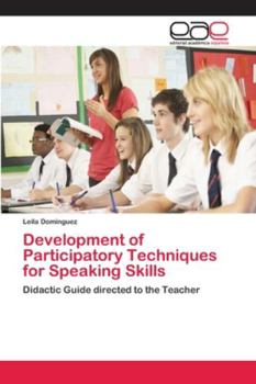 Paperback Development of Participatory Techniques for Speaking Skills Book