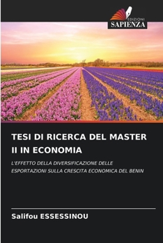 Paperback Tesi Di Ricerca del Master II in Economia [Italian] Book