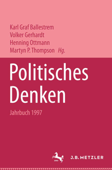 Hardcover Politisches Denken. Jahrbuch 1997 [German] Book