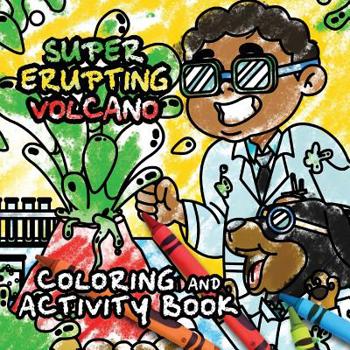 Paperback Volcano Coloring and Activity Book: Papi and Caesar Book