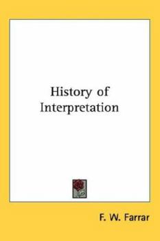 History of Interpretation