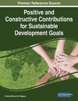 Paperback Positive and Constructive Contributions for Sustainable Development Goals Book