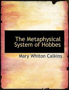 The Metaphysical System of Hobbes