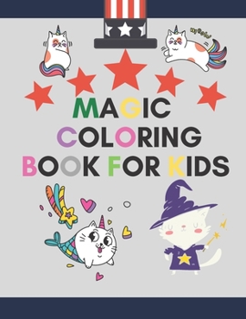 Paperback Magic Coloring Book For Kids Book