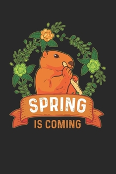 Spring Is Coming Notebook: Journal, Notebook to Write In for Notes, To Do Lists, Notepad | Funny Gifts for Penguin Lover | 6x9 inches, College Ruled lines, 120 pages