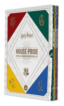 Hardcover Harry Potter House Pride: Official Coloring Book Boxed Set Book