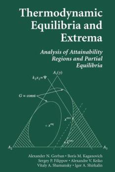 Hardcover Thermodynamic Equilibria and Extrema (MINERALS AND ROCKS) Book