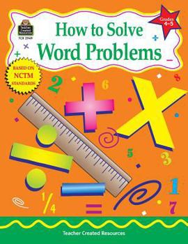 Paperback How to Solve Word Problems, Grades 4-5 Book