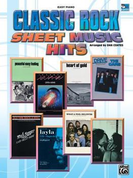 Paperback Classic Rock Sheet Music Hits Book