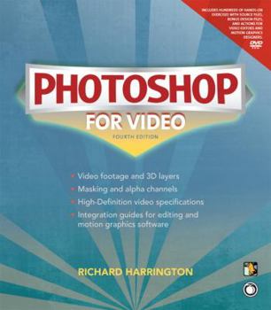 Paperback Photoshop for Video (4th Edition) Book