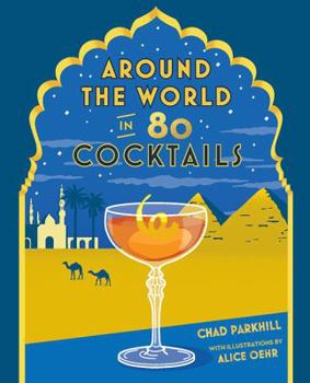 Hardcover Around the World in 80 Cocktails Book